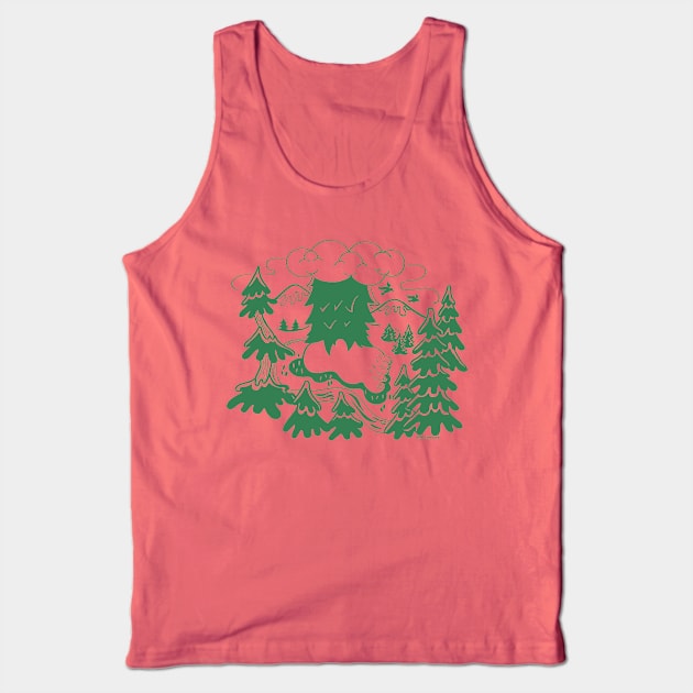 BigFoot Tank Top by Penciltucky